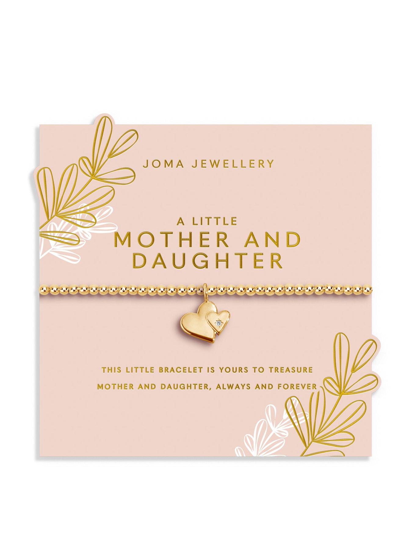 Image 1 of 5 of Joma Jewellery MOTHER'S DAY A LITTLE , MOTHER AND DAUGHTER , Gold Plated , Bracelet , 17.5cm stretch
