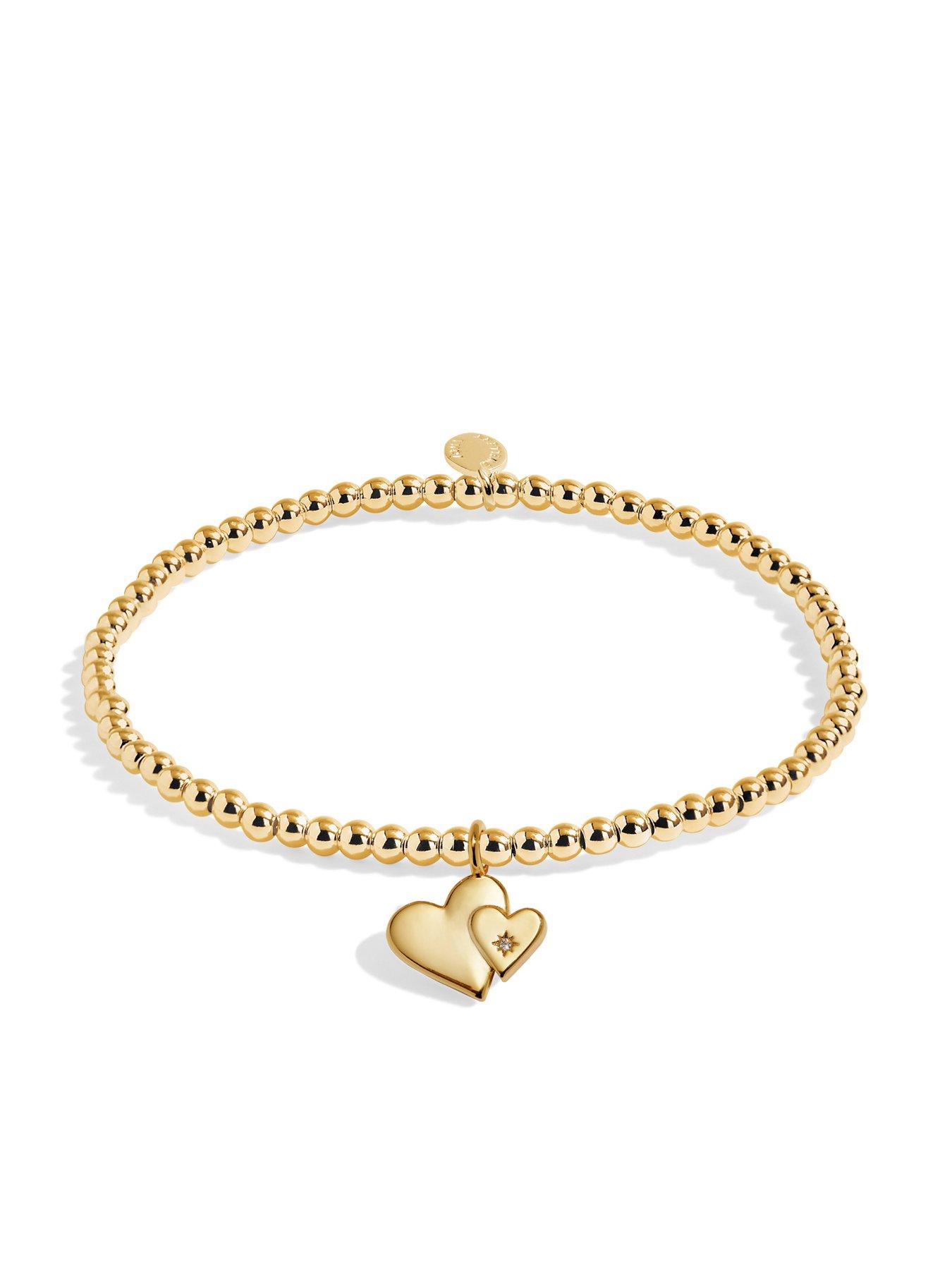 Image 3 of 5 of Joma Jewellery MOTHER'S DAY A LITTLE , MOTHER AND DAUGHTER , Gold Plated , Bracelet , 17.5cm stretch