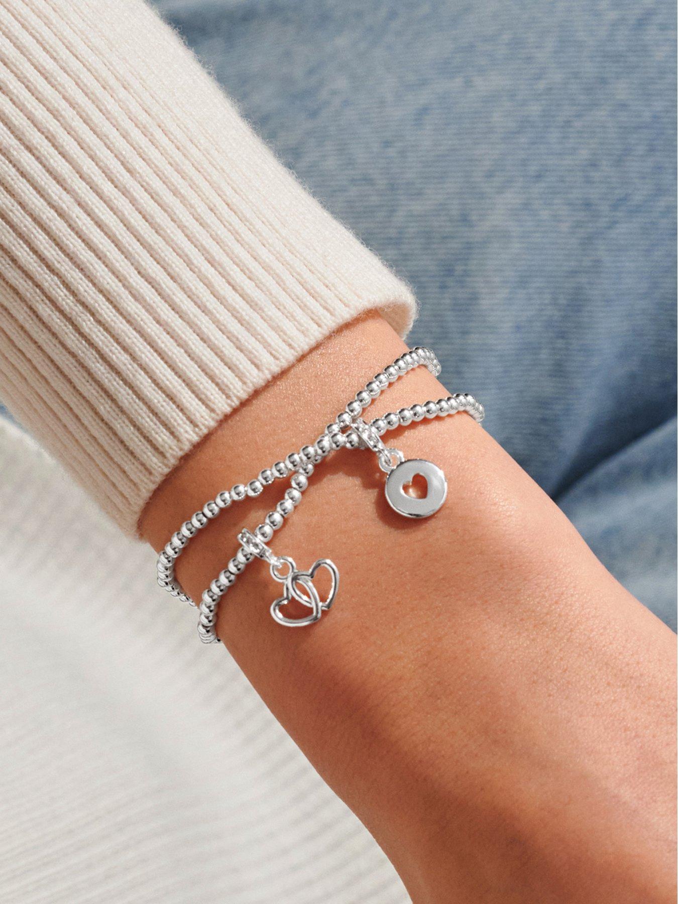 Image 2 of 5 of Joma Jewellery INFINITY BRACELETS , WEDDING WISHES , Silver Plated , Linked Bracelets , 17.5cm stretch