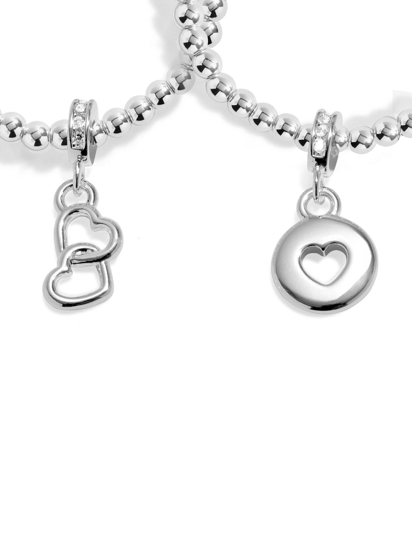 Image 4 of 5 of Joma Jewellery INFINITY BRACELETS , WEDDING WISHES , Silver Plated , Linked Bracelets , 17.5cm stretch
