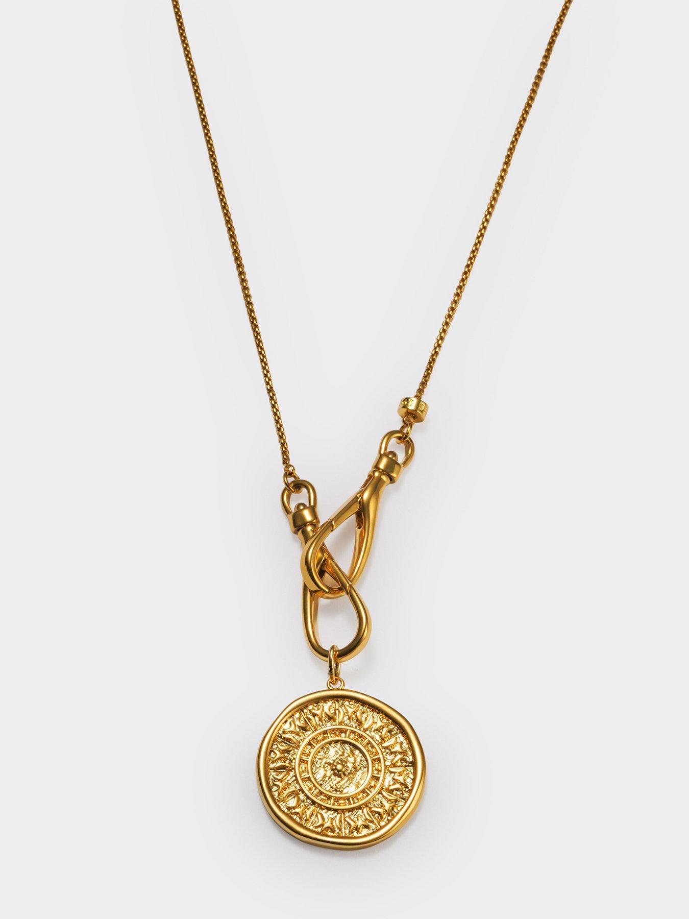 katie-loxton-ophena-necklace-gold-coated-45cmstillFront