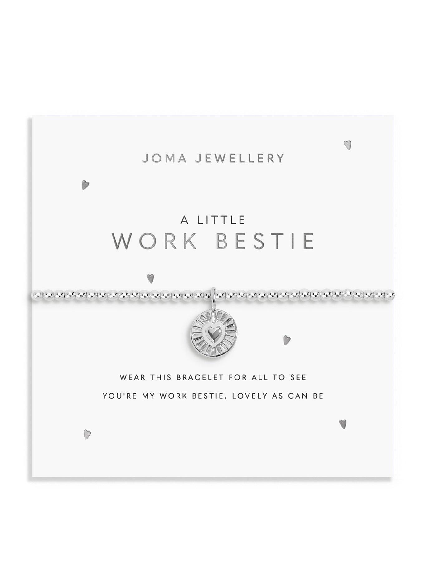 joma-jewellery-a-little-work-bestie-silver-plated-bracelet-175cm-stretch
