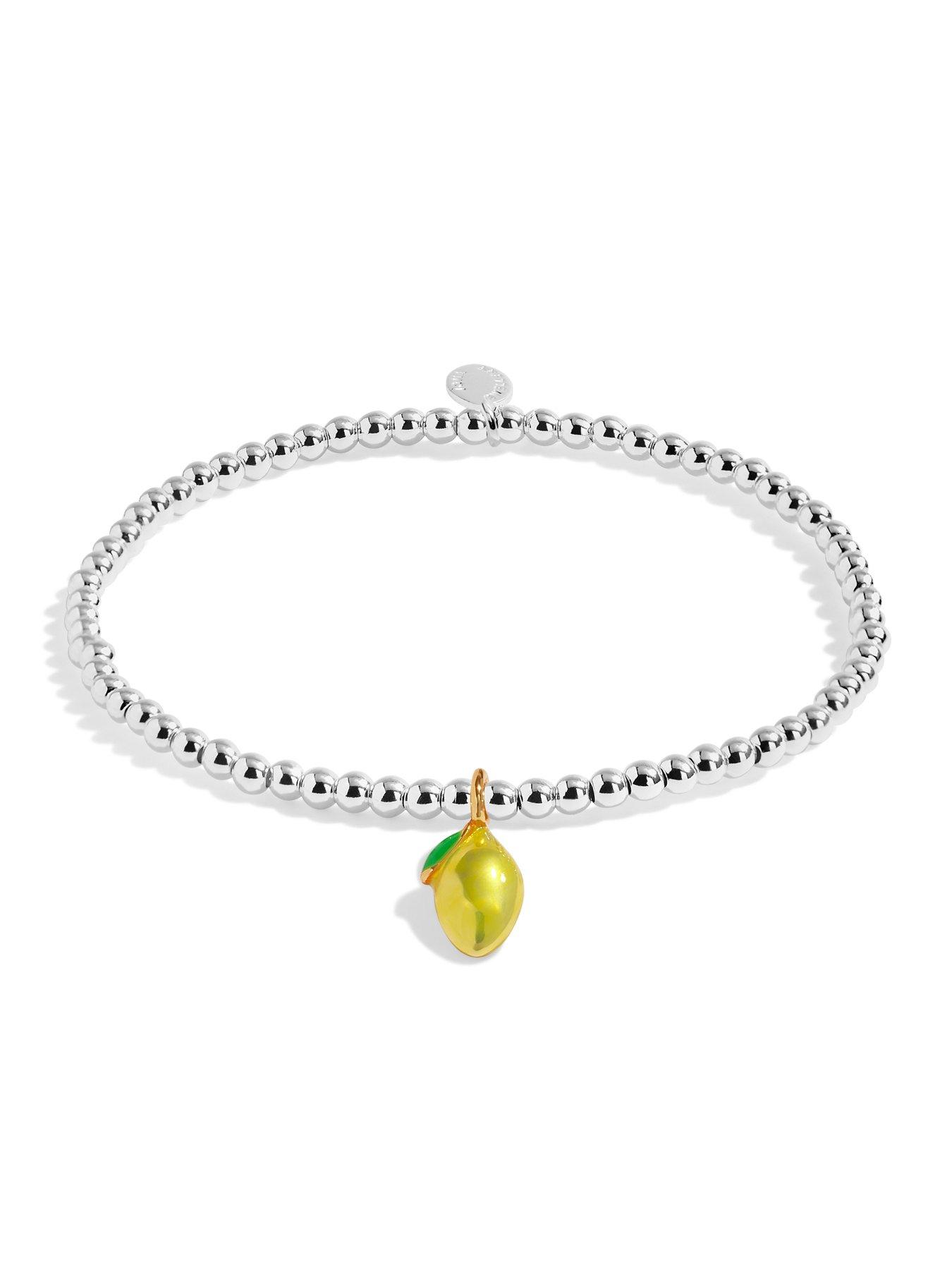 Image 3 of 5 of Joma Jewellery A LITTLE VIBES , THE ZEST IS YET TO COME , Silver Plated , Bracelet , 17.5cm stretch
