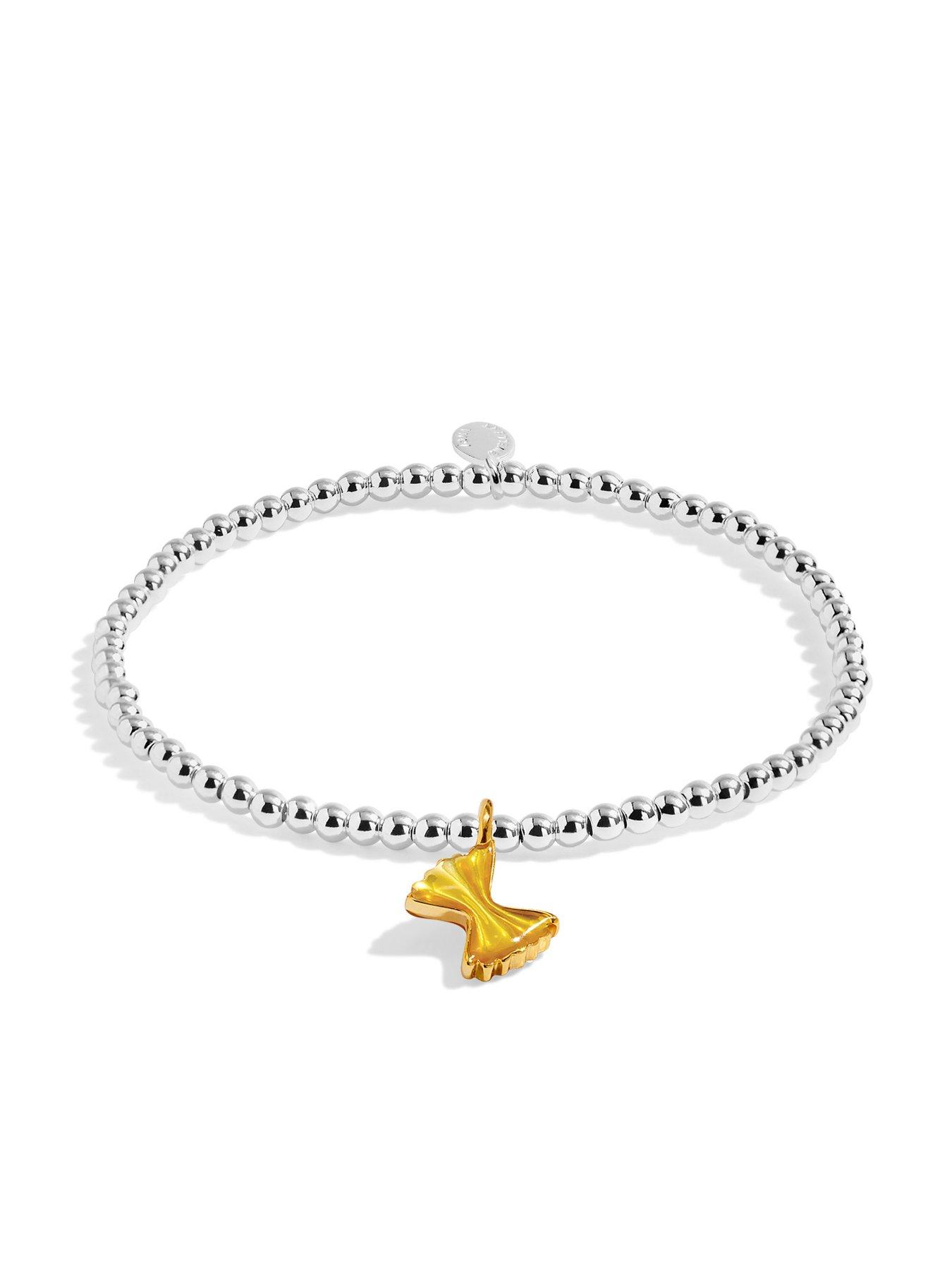Image 3 of 5 of Joma Jewellery A LITTLE VIBES , PASTA LA VISTA , Silver Plated , Bracelet , 17.5cm stretch