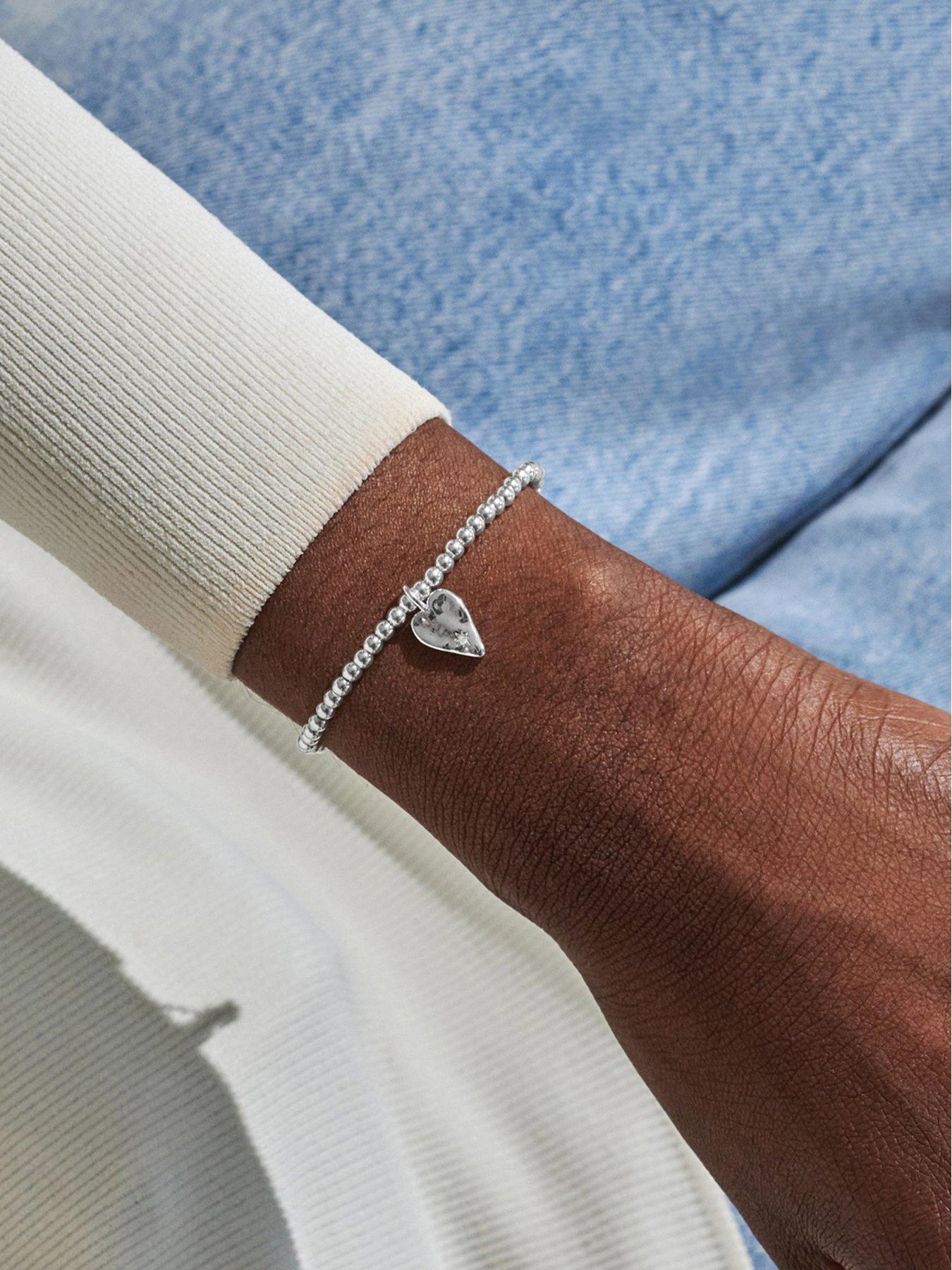 Image 2 of 5 of Joma Jewellery A LITTLE , BLESSED , Silver Plated , Bracelet , 17.5cm stretch