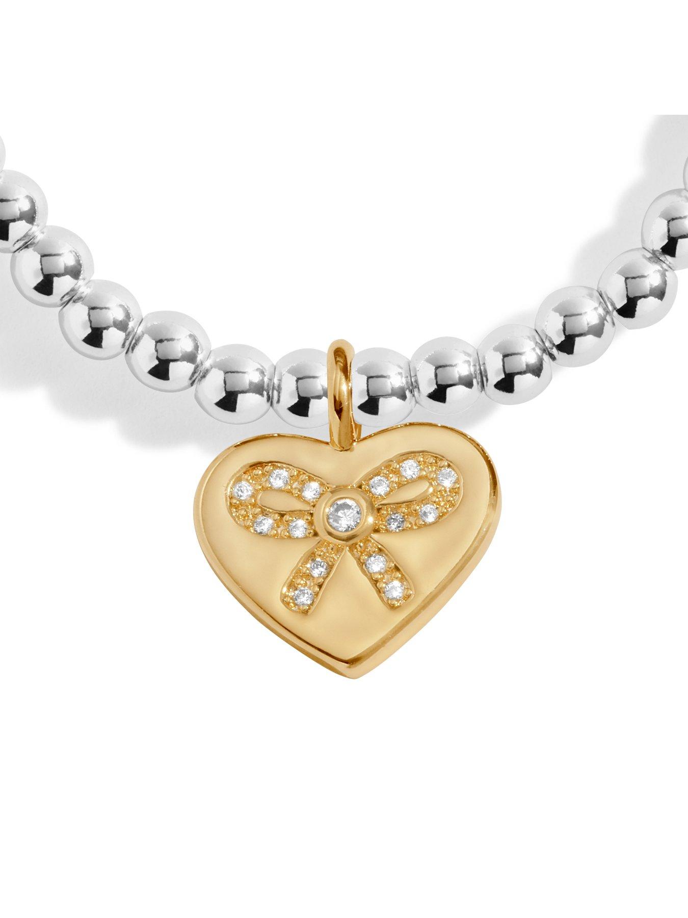 Image 4 of 5 of Joma Jewellery A LITTLE , TO MY BESTIE ON YOUR BIRTHDAY , Silver &amp; Gold Plated , Bracelet , 17.5cm stretch