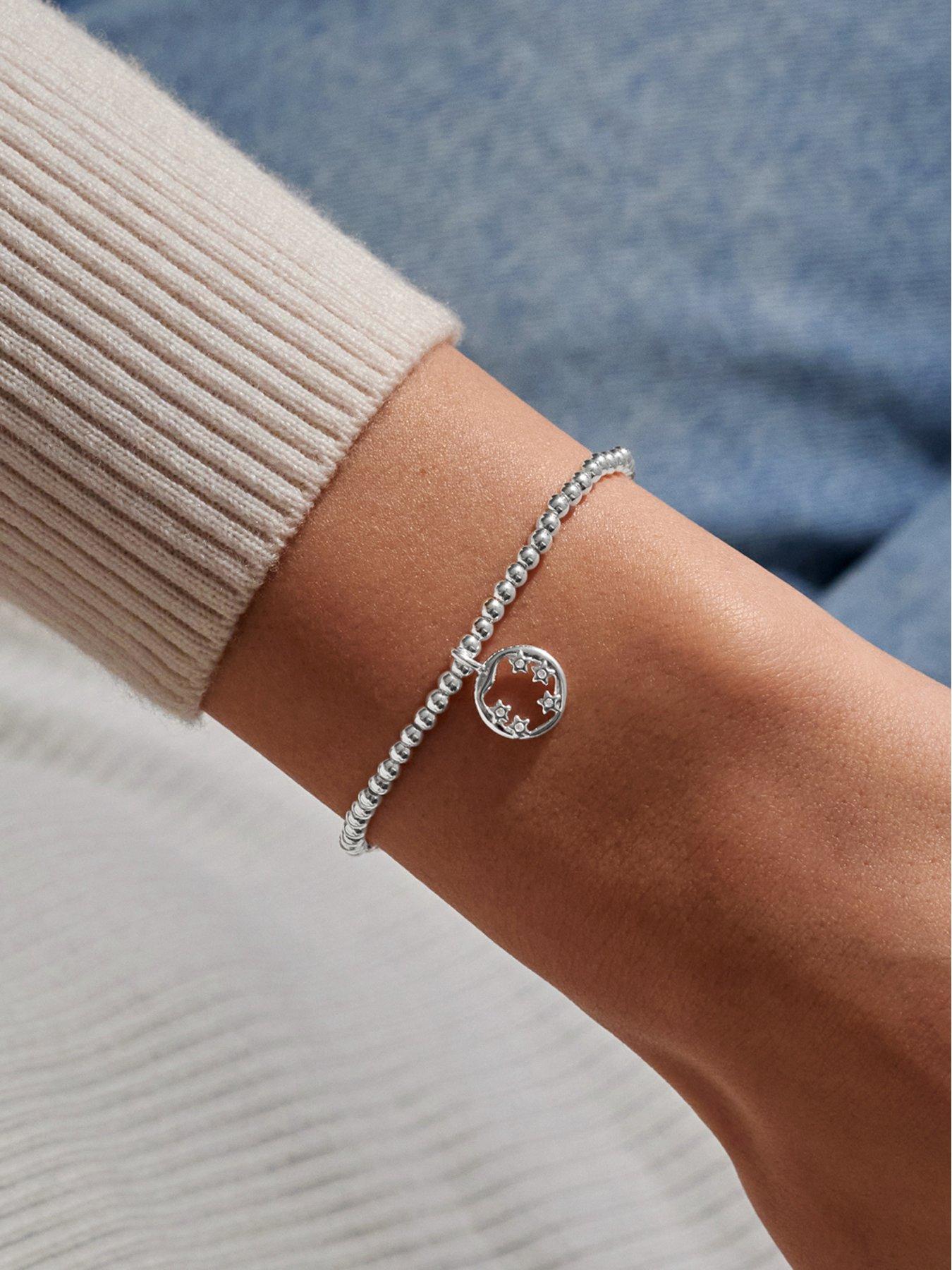 Image 2 of 5 of Joma Jewellery A little, The World Needs More People Like You, 17.5cm stretch&nbsp;Silver Plated&nbsp;Bracelet