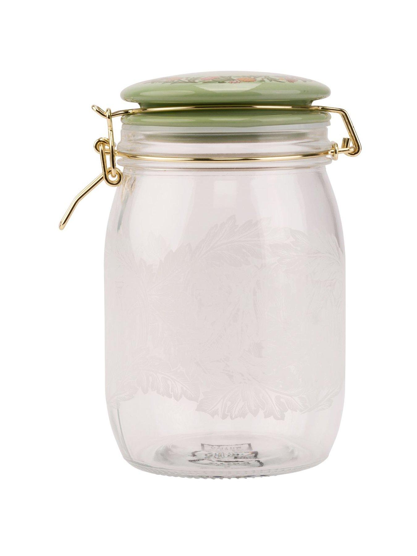 William Morris at Home William Morris At Home Kg Cliptop Glass Jar - 1l