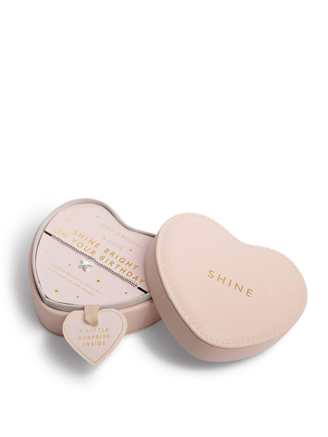 joma-jewellery-heart-jewellery-box-shine-bright-on-your-birthday-silver-plated-bracelet-175cm-stretch