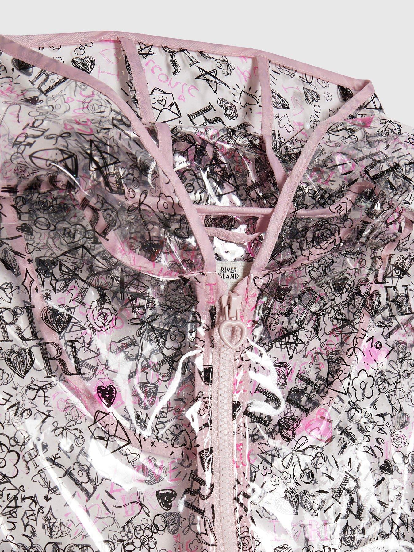 river-island-older-girls-graffiti-print-raincoat-blackdetail