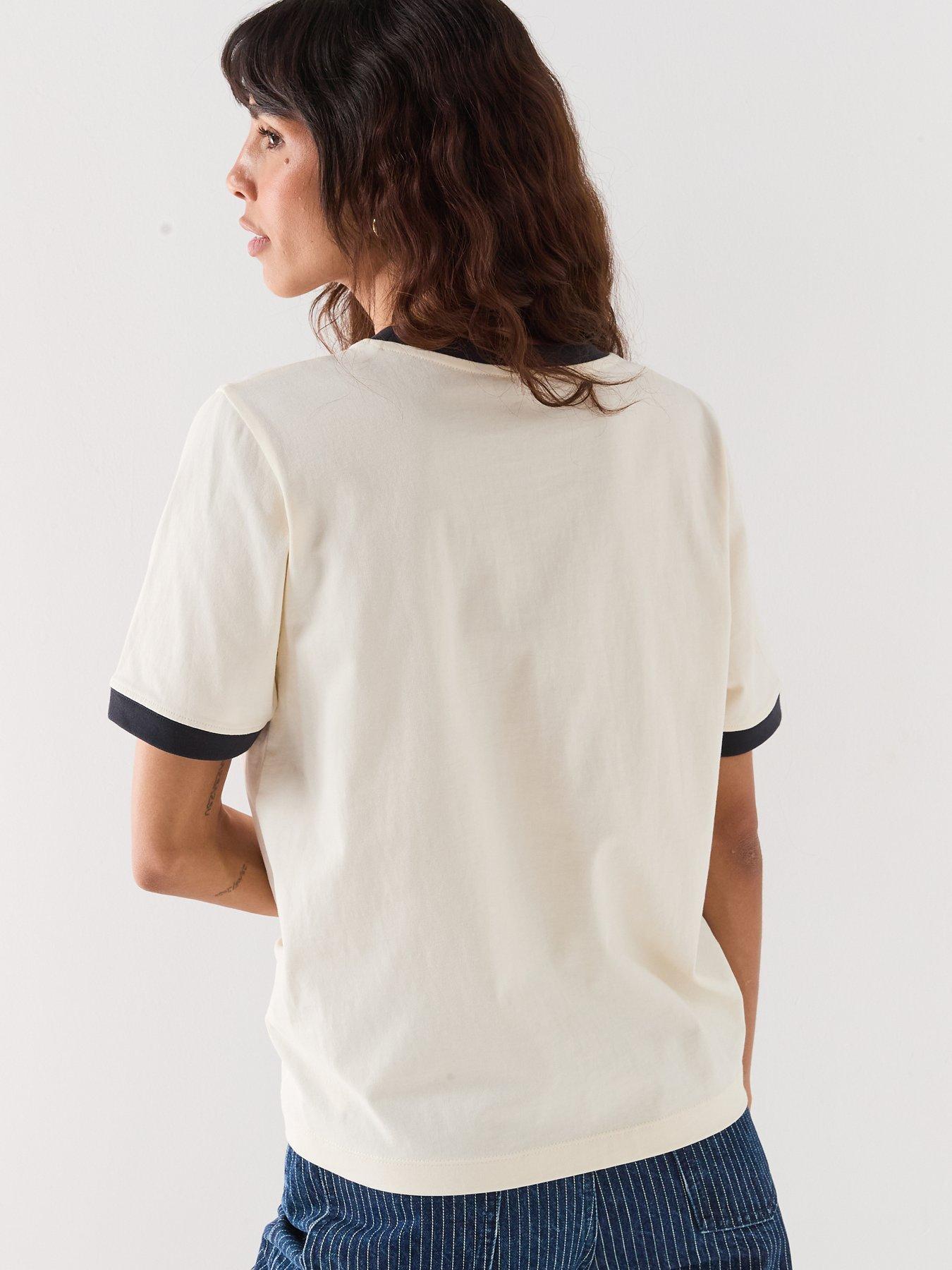 Image 2 of 5 of Barbour Madeline T-Shirt - White