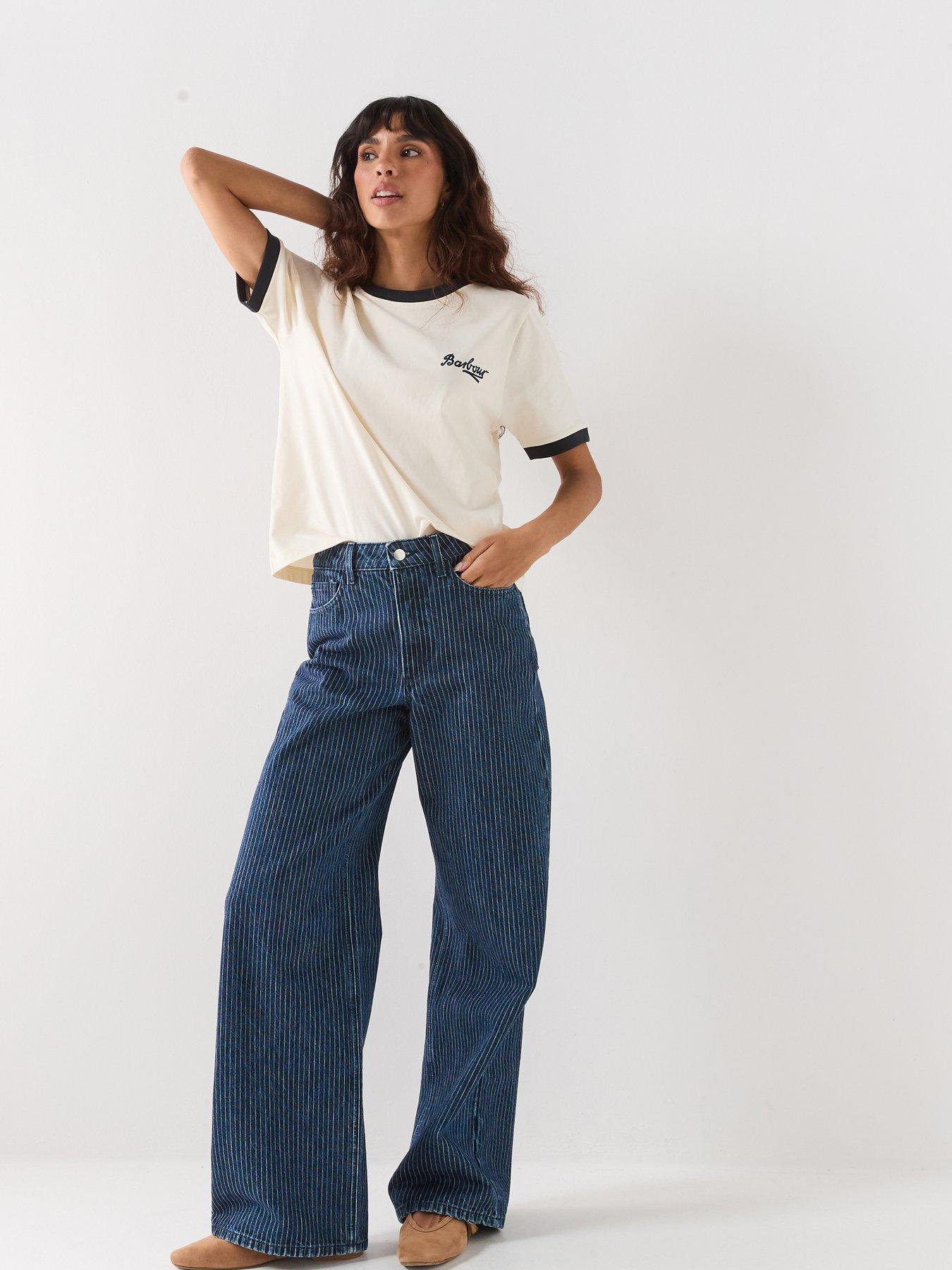 Image 3 of 5 of Barbour Madeline T-Shirt - White