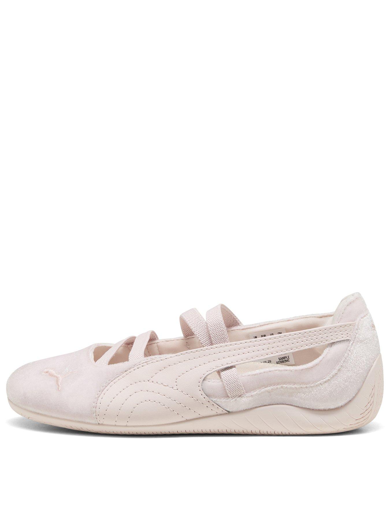 Image 1 of 7 of Puma Junior Speedcat Ballet Velvet - Light Pink