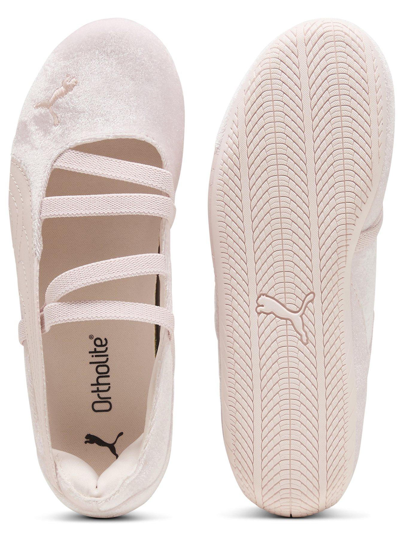Image 4 of 7 of Puma Junior Speedcat Ballet Velvet - Light Pink
