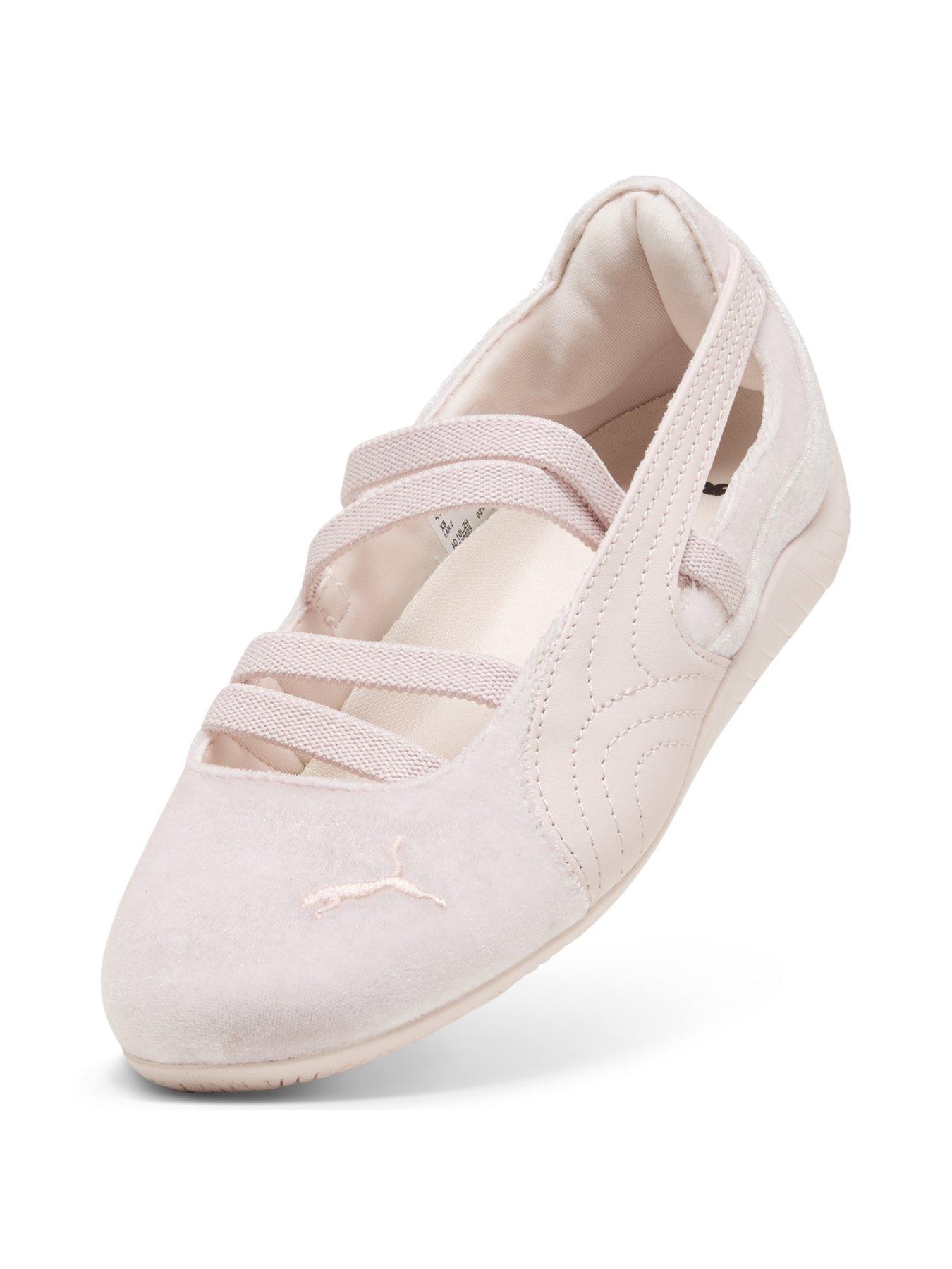Image 7 of 7 of Puma Junior Speedcat Ballet Velvet - Light Pink