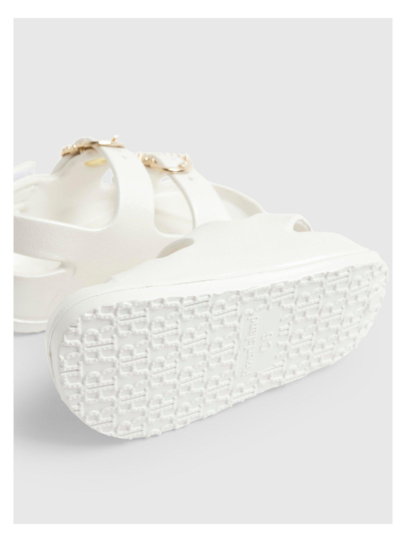 river-island-mini-girls-double-strap-moulded-sandals-whitedetail