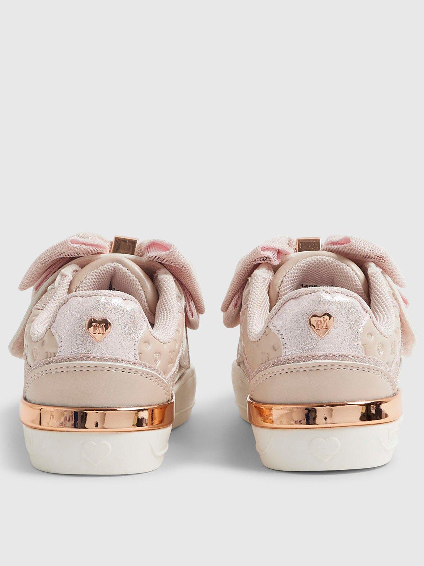 river-island-mini-girls-monogram-velcro-bow-trainers-pinkback