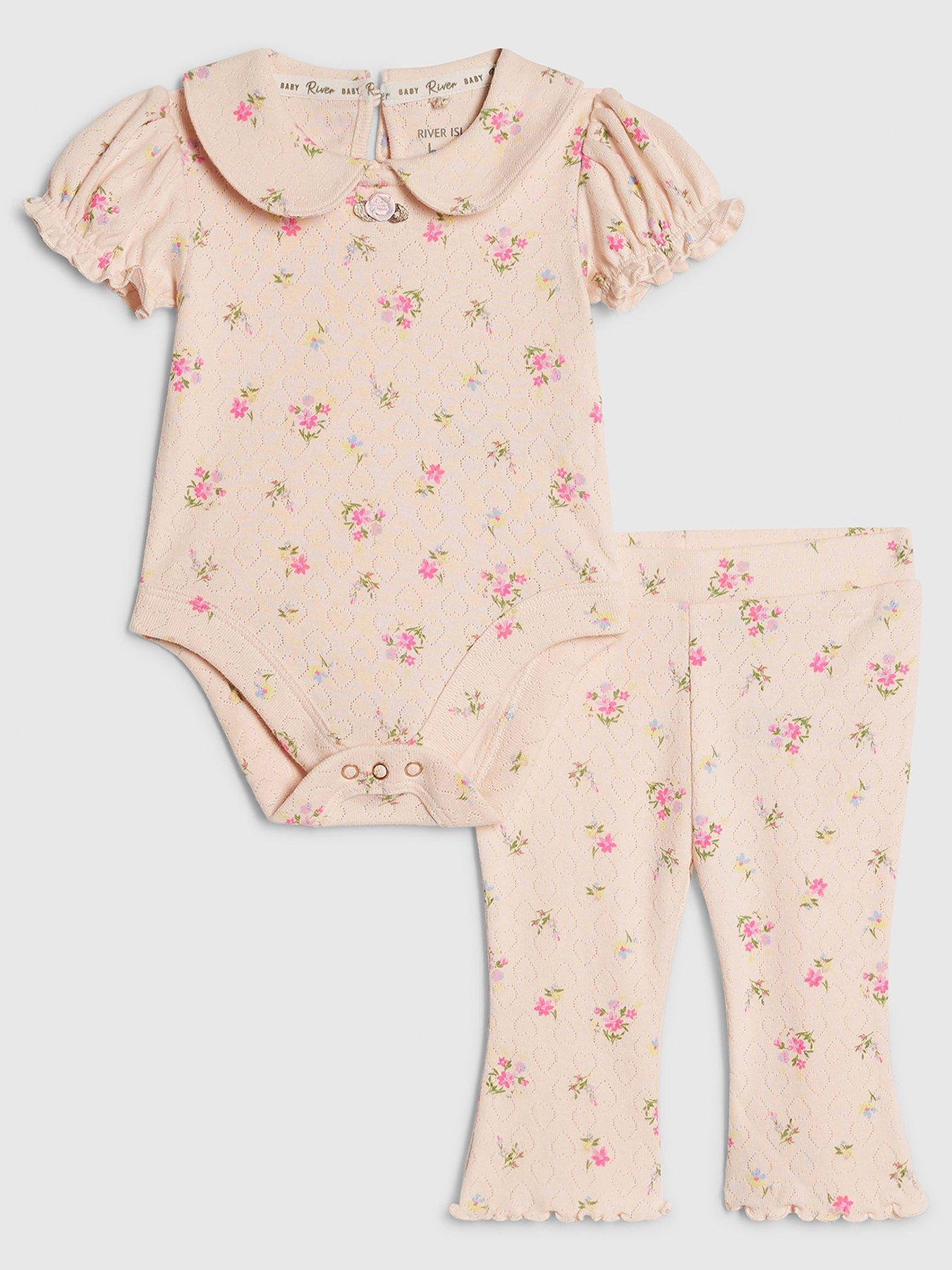 river-island-baby-girls-pointelle-floral-romper-set-pink
