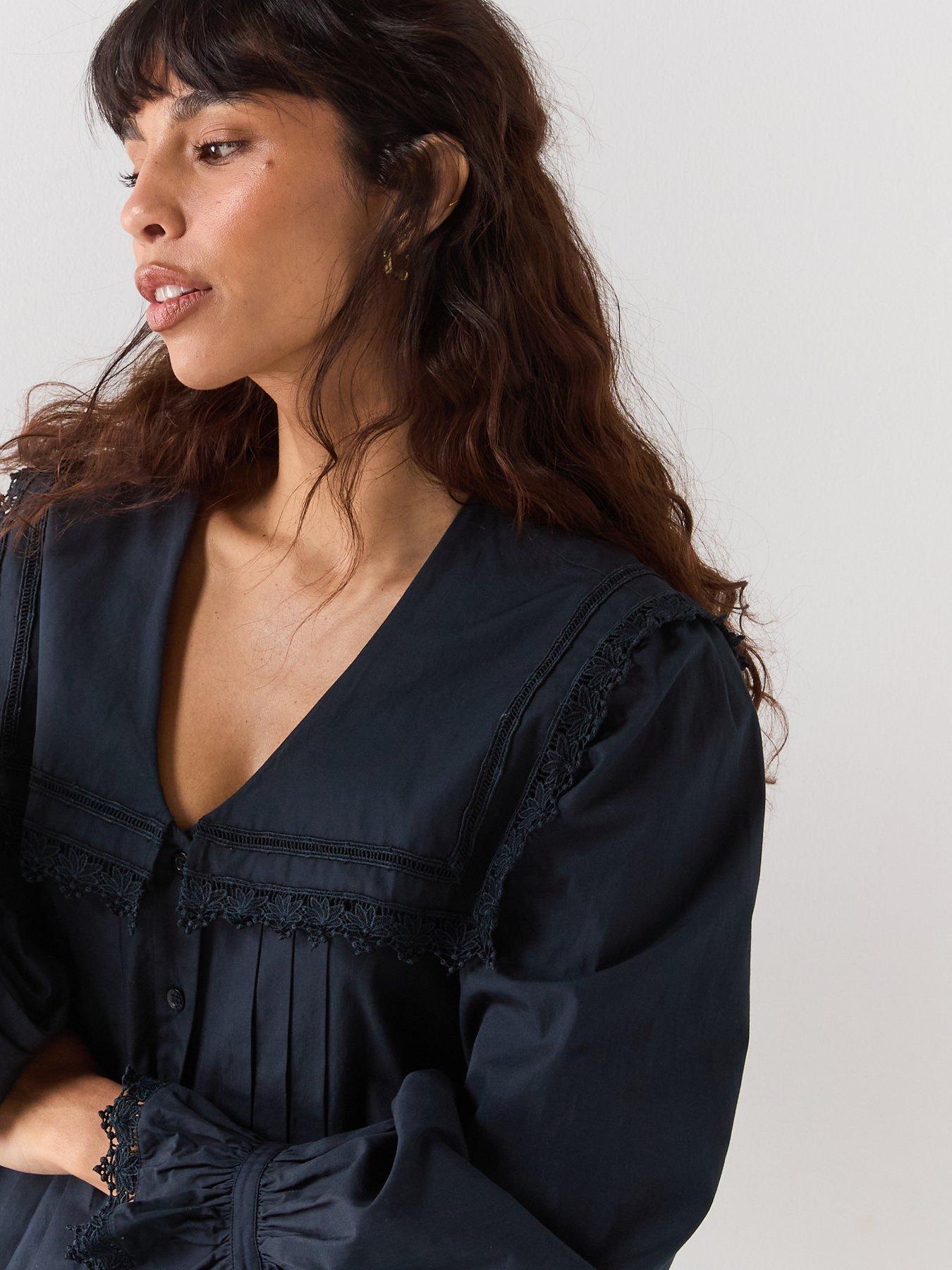 Image 4 of 6 of Barbour Tisbury Mini Dress - Navy