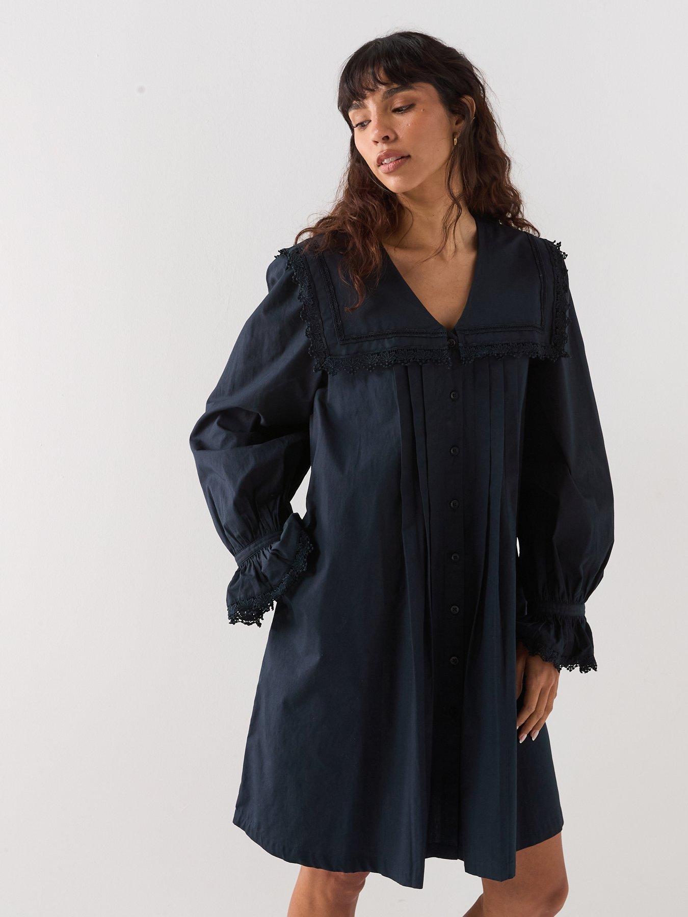 Image 5 of 6 of Barbour Tisbury Mini Dress - Navy