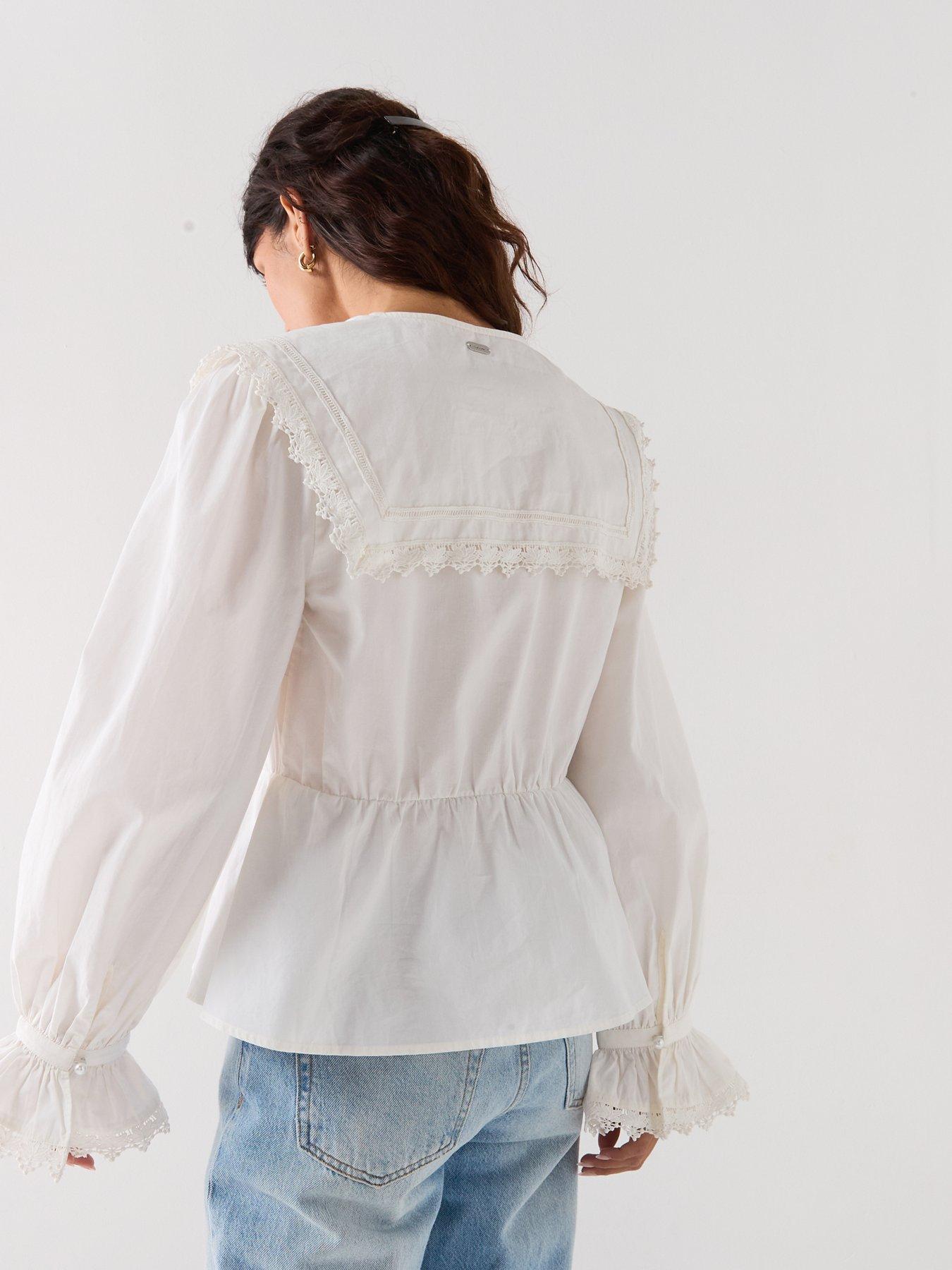 Image 2 of 6 of Barbour Tisbury Top - White