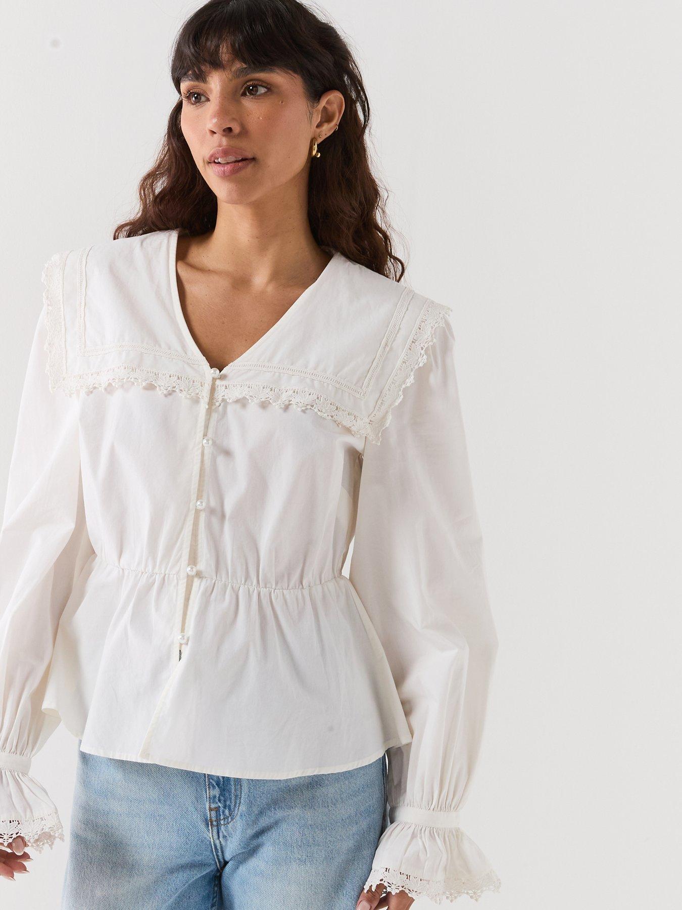Image 5 of 6 of Barbour Tisbury Top - White