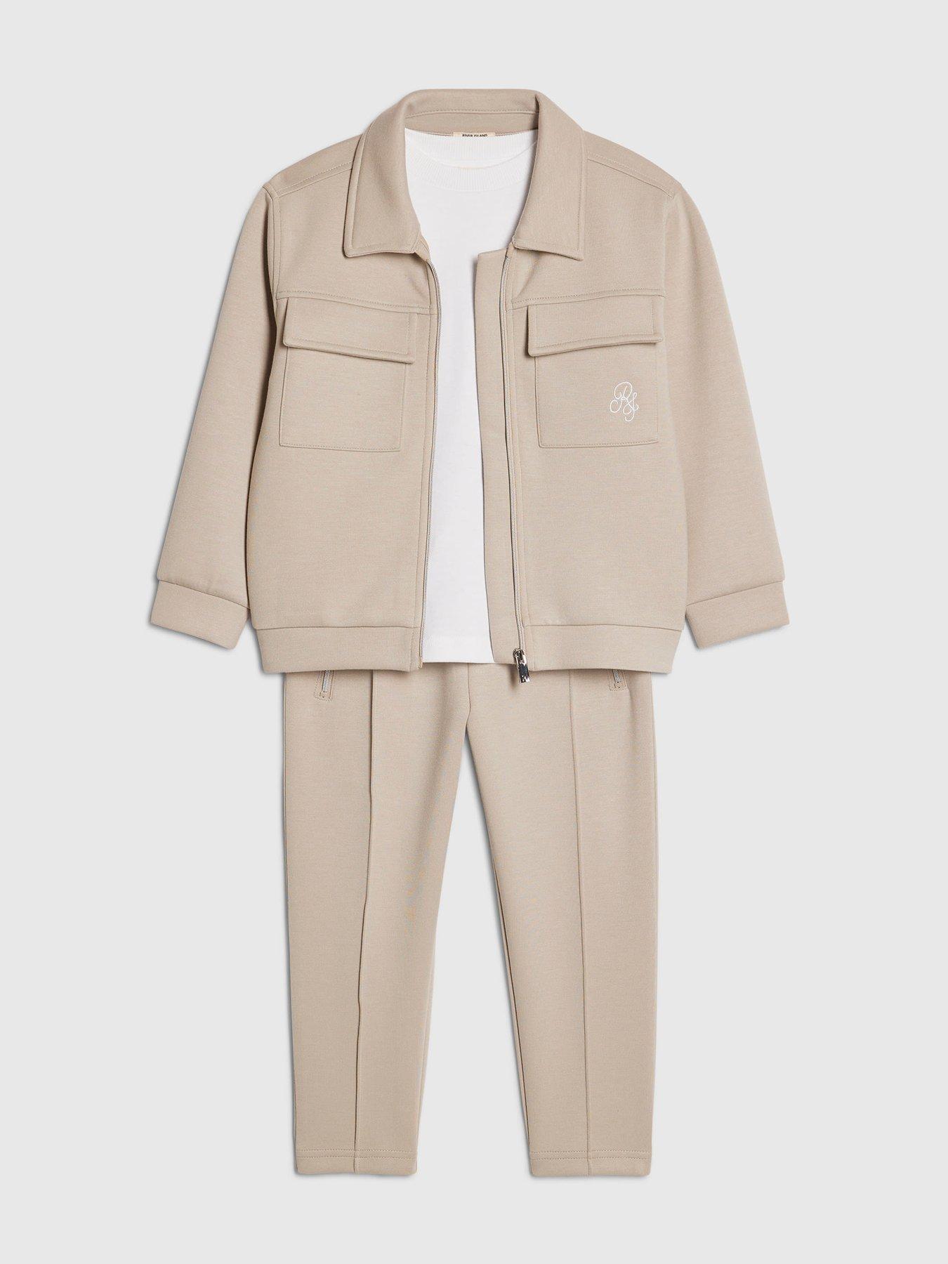 river-island-mini-boys-3-piece-jacket-set-beigeoutfit