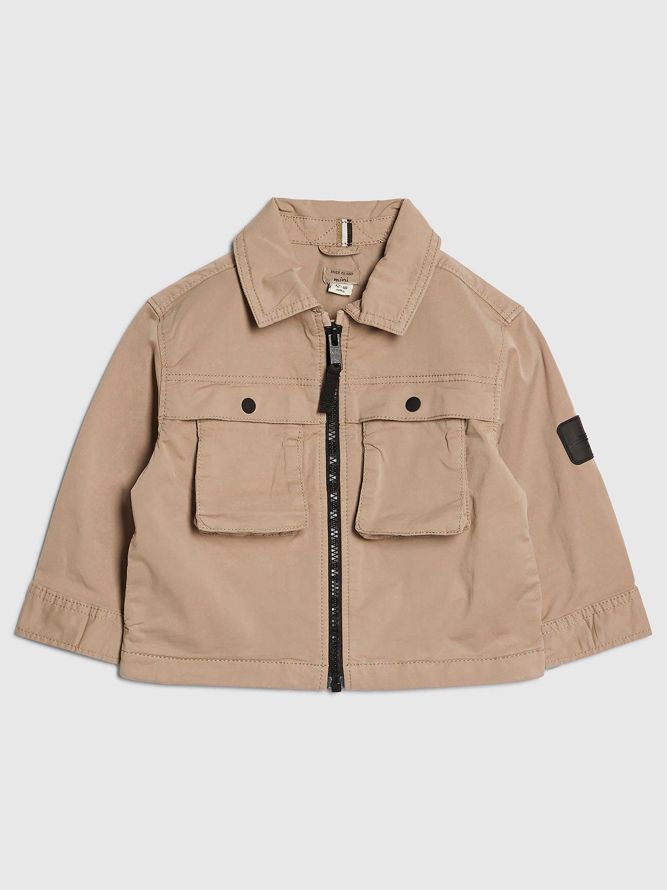 river-island-mini-mini-boys-zip-up-shacket-beige