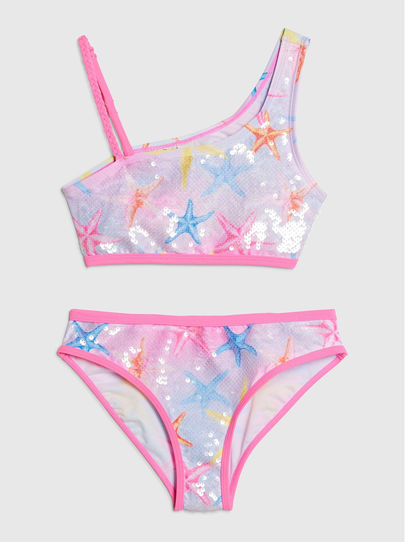 river-island-older-girls-sequin-starfish-bikini-set-bluefront