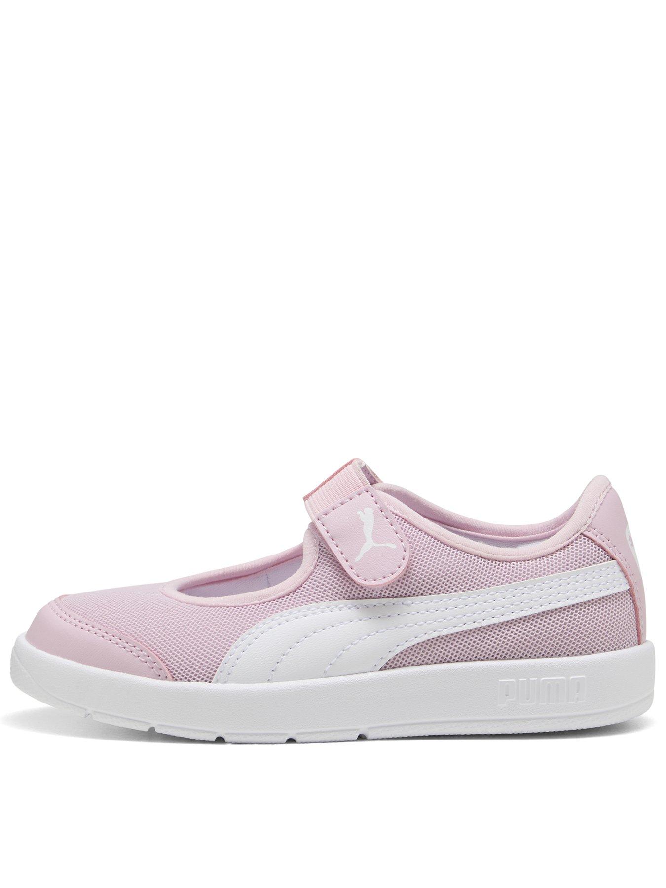 puma-kids-courtflex-v3-lina-v-trainers-pink