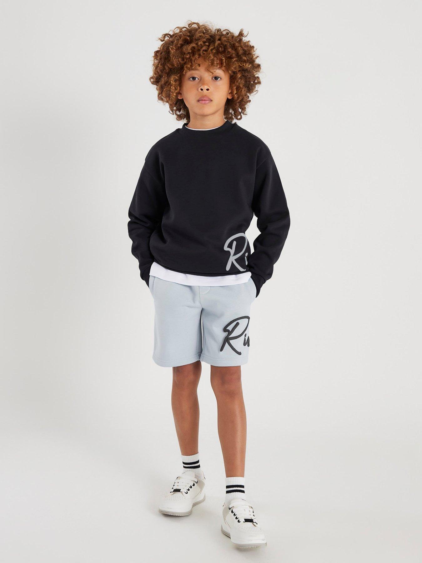 river-island-older-boys-logo-script-sweatshirt-set-navy