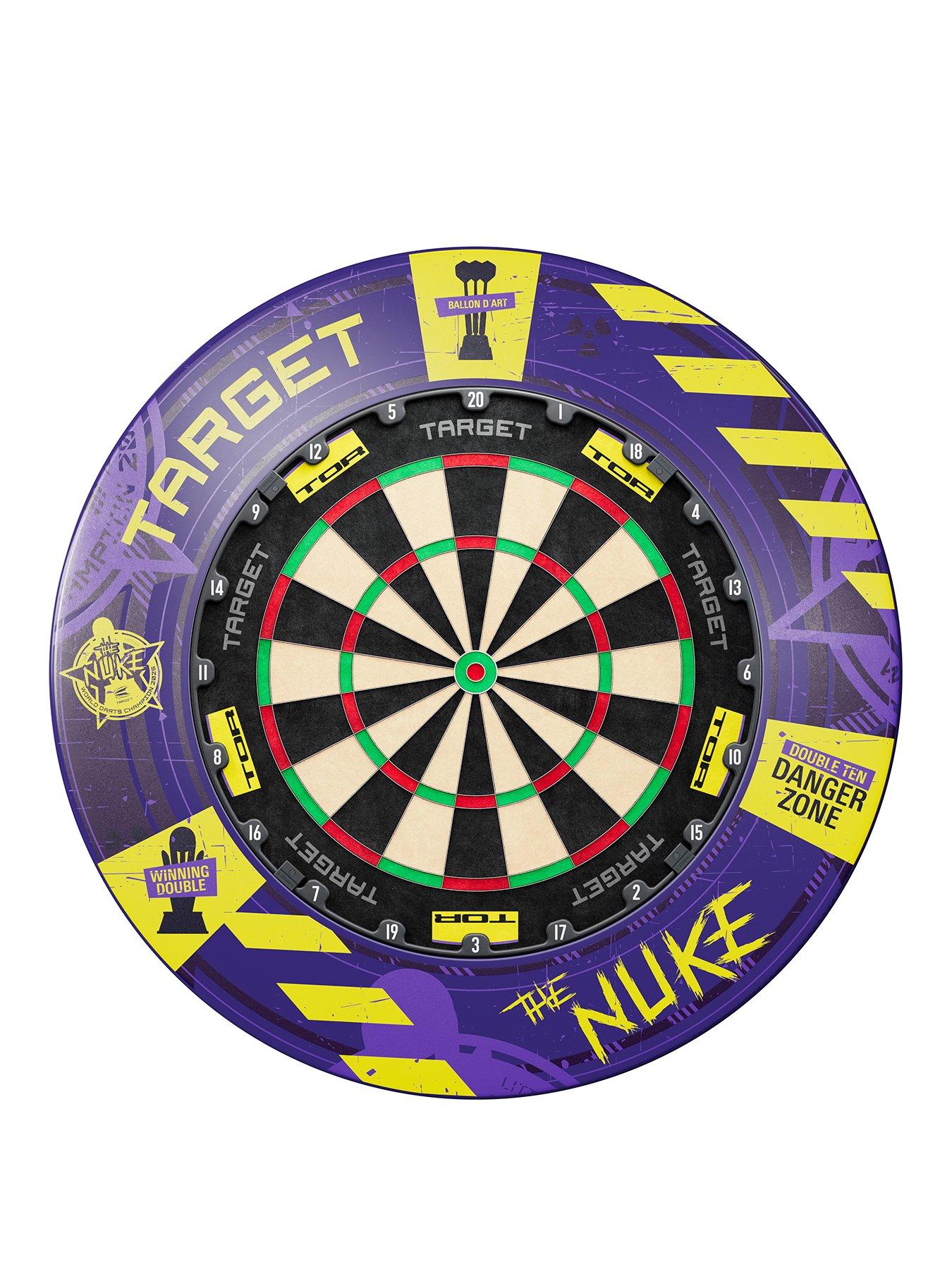 target-luke-littler-world-champion-edition-tor-dartboard-and-surround-bundlefront