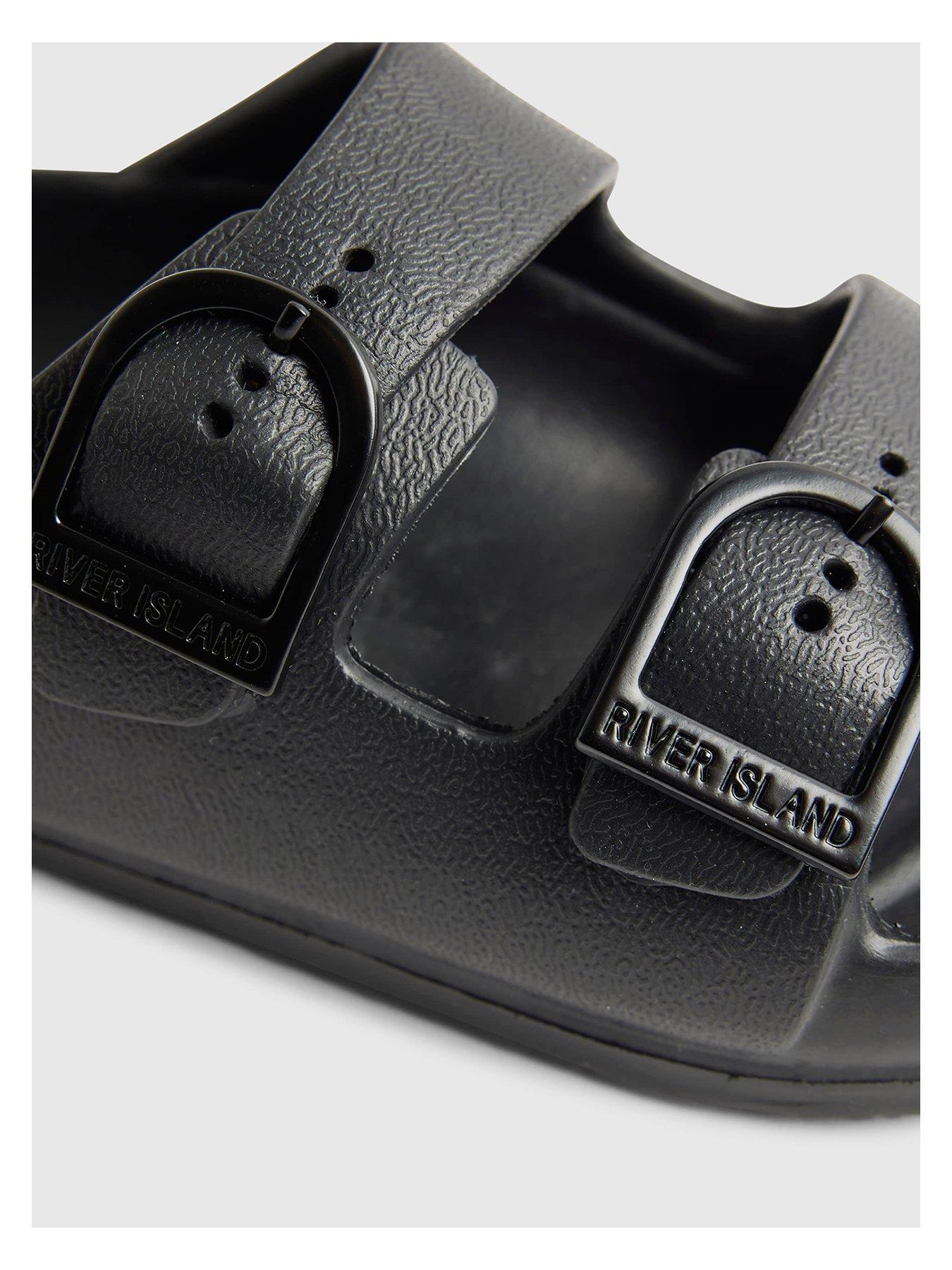 river-island-older-boys-moulded-double-strap-sliders-blackdetail