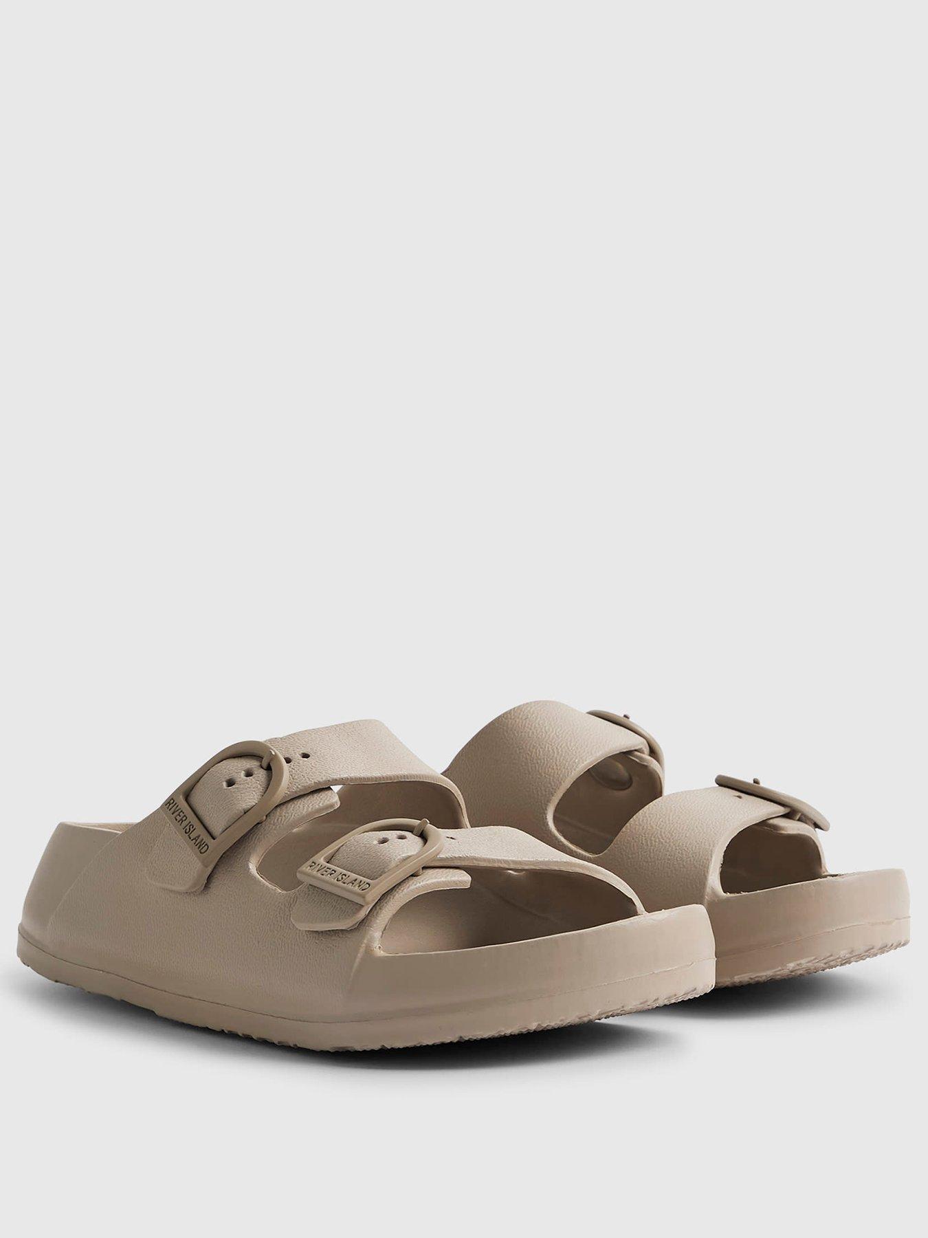 river-island-older-boys-moulded-double-strap-sliders-beigestillFront