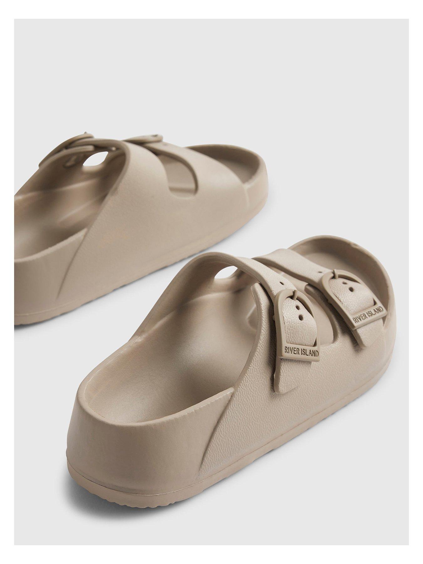 river-island-older-boys-moulded-double-strap-sliders-beigeoutfit