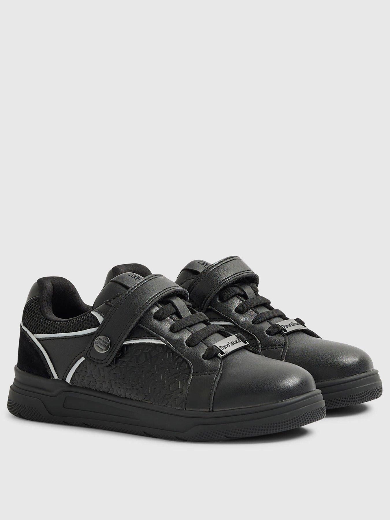 river-island-older-boy-ri-embossed-trainer-blackstillFront
