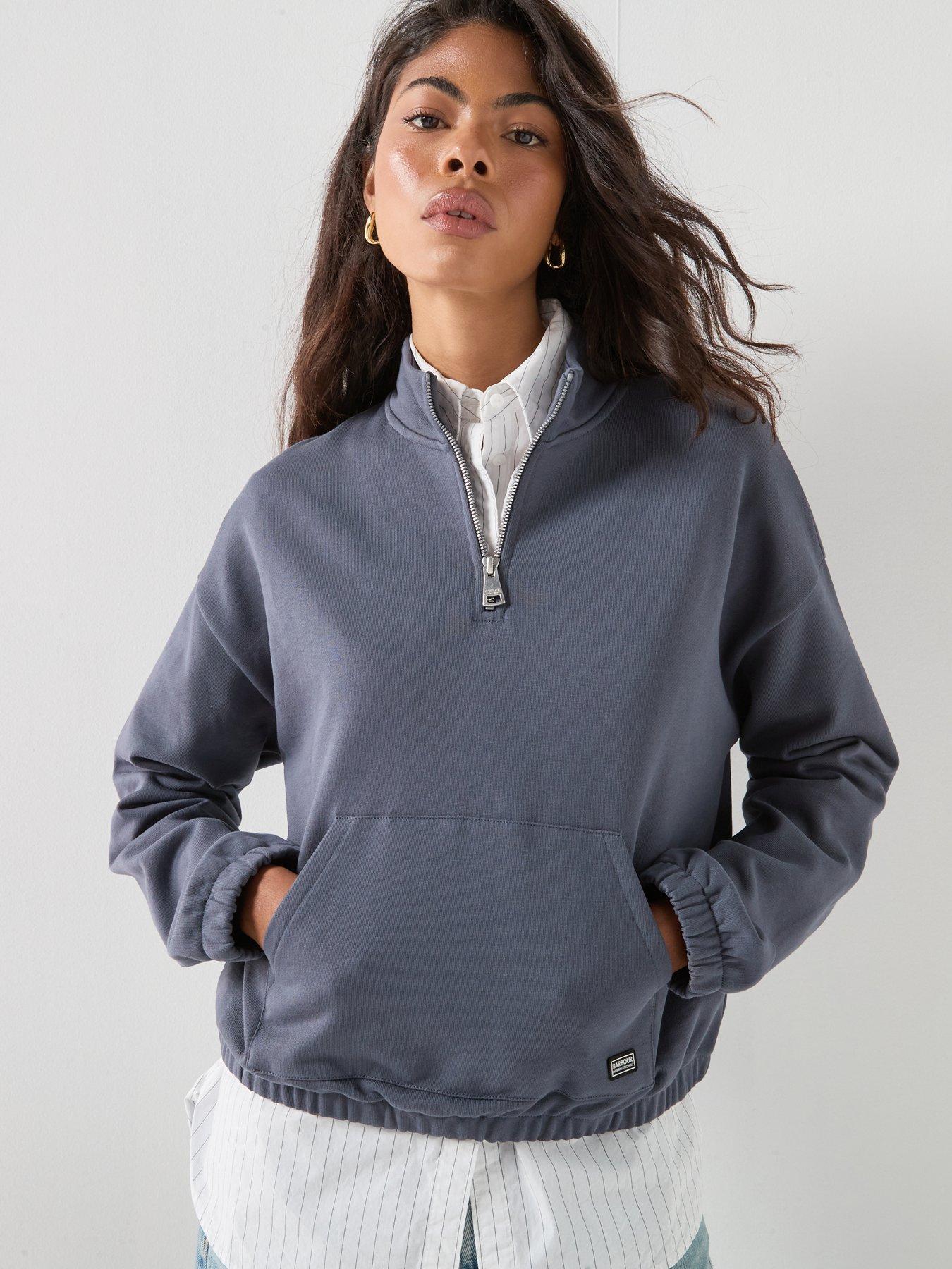 Image 1 of 6 of Barbour International Half Zip Sweatshirt