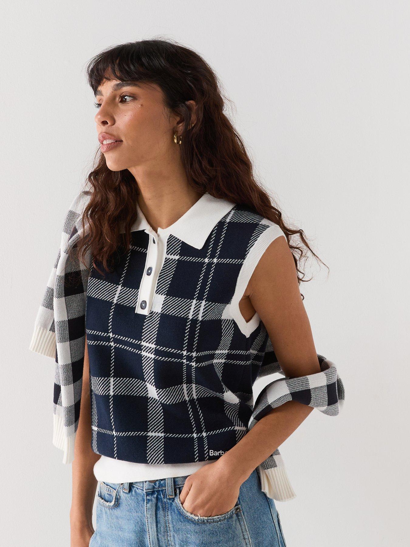Image 1 of 6 of Barbour Allerdale Knitted Vest - Multi