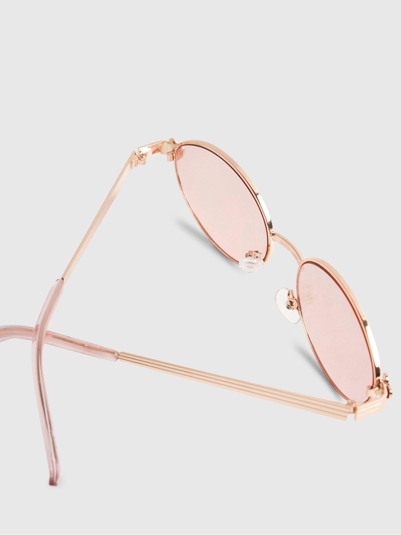 river-island-older-girls-oval-sunglasses-pinkdetail