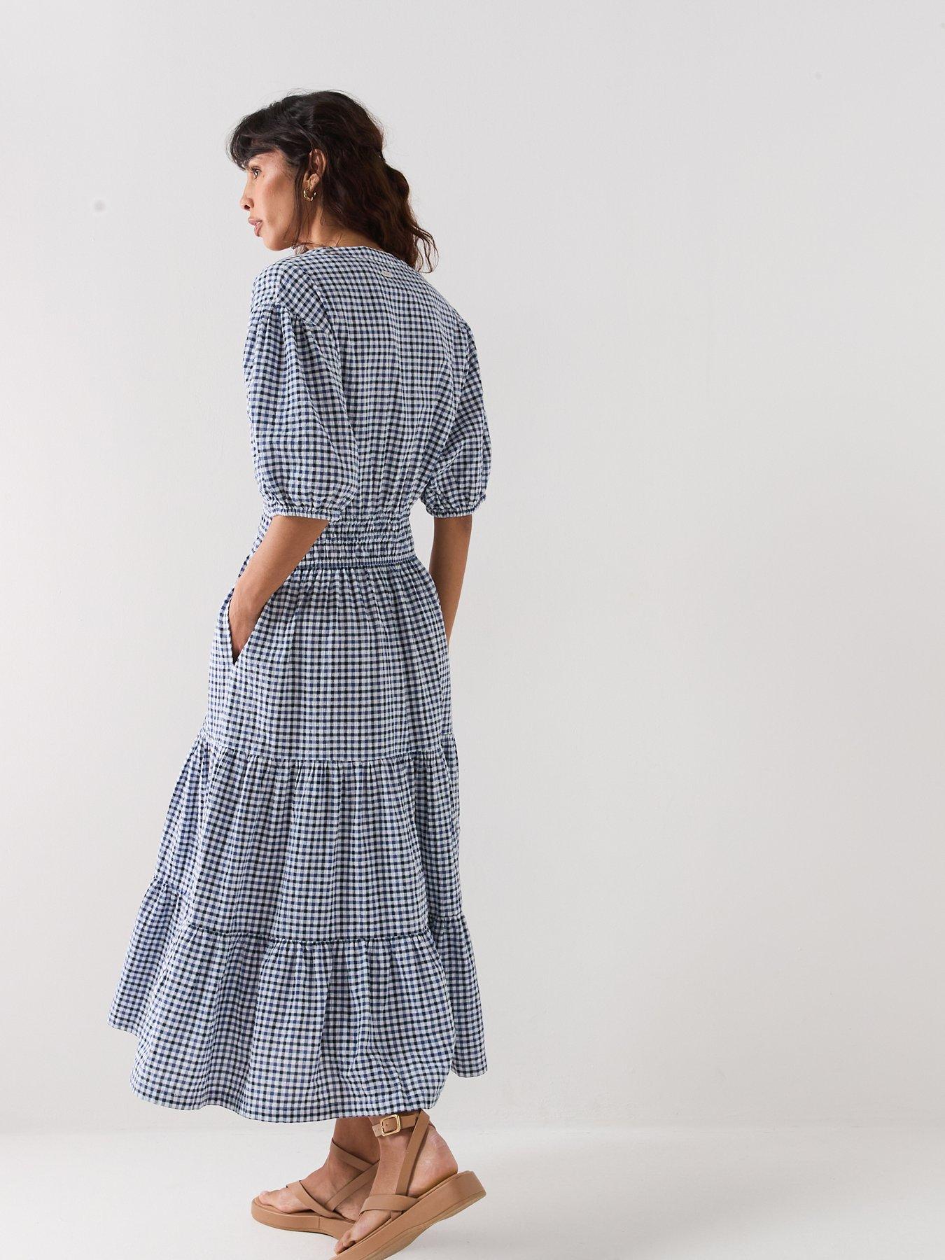 Image 2 of 6 of Barbour Ashwell Midi Dress - Multi