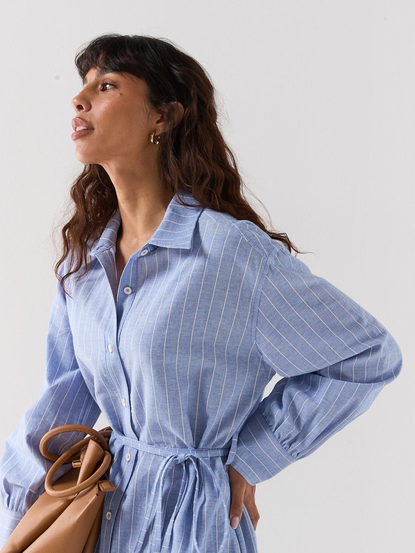 Image 5 of 6 of Barbour Avon Midi Dress - Blue