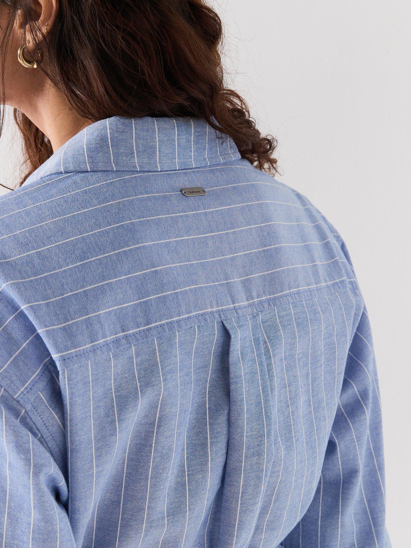 Image 6 of 6 of Barbour Avon Midi Dress - Blue