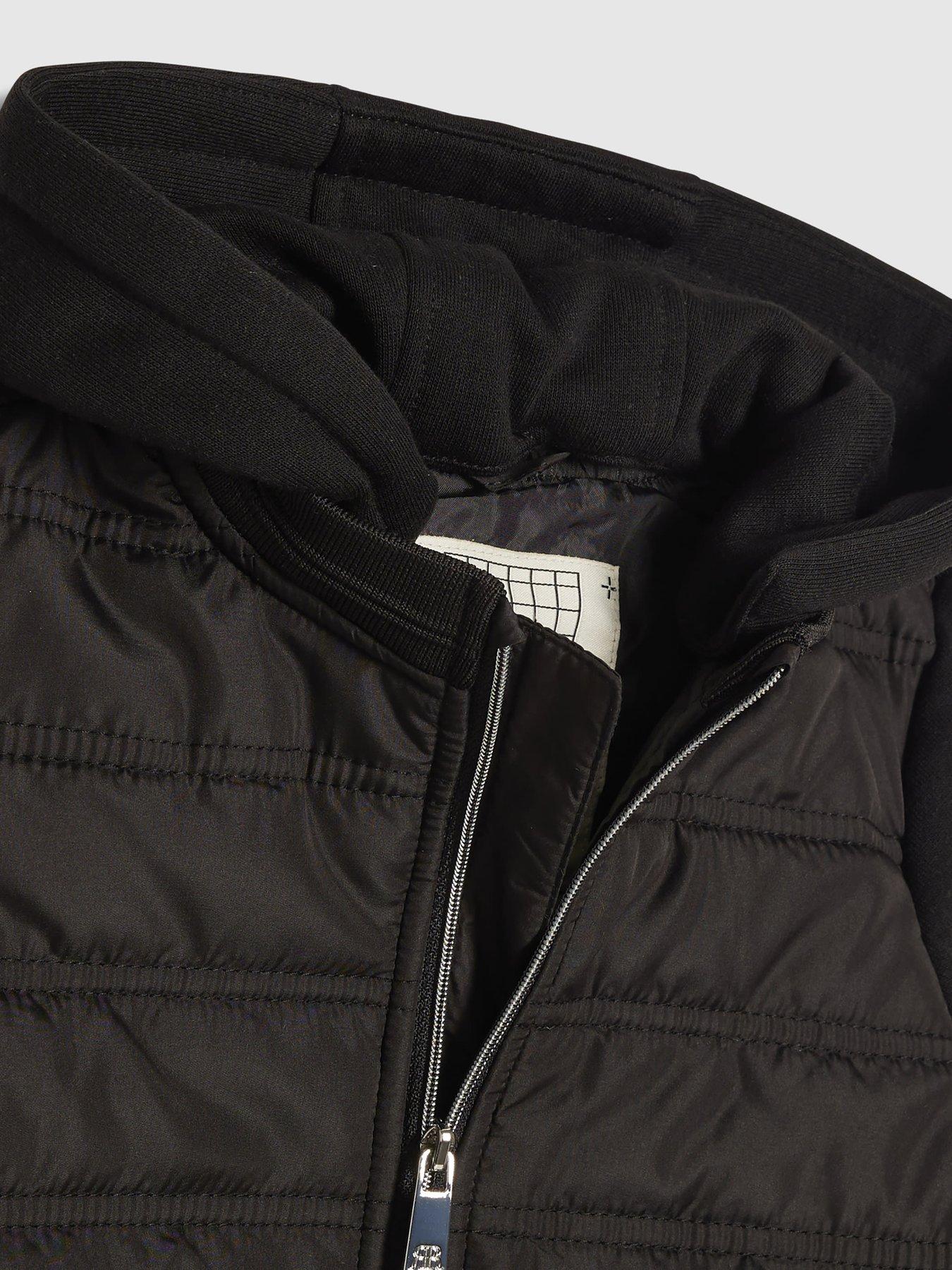 river-island-mini-boys-zip-hooded-hybrid-jacket-blackdetail