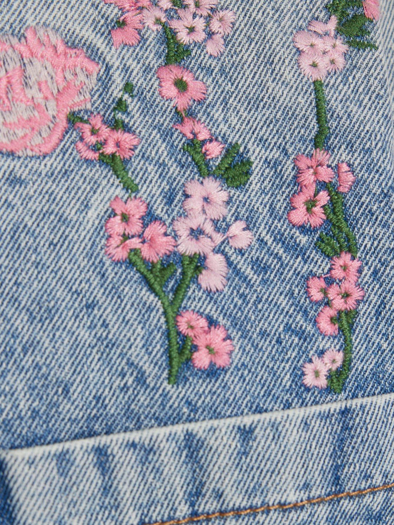 river-island-older-girls-floral-denim-jacket-blueoutfit