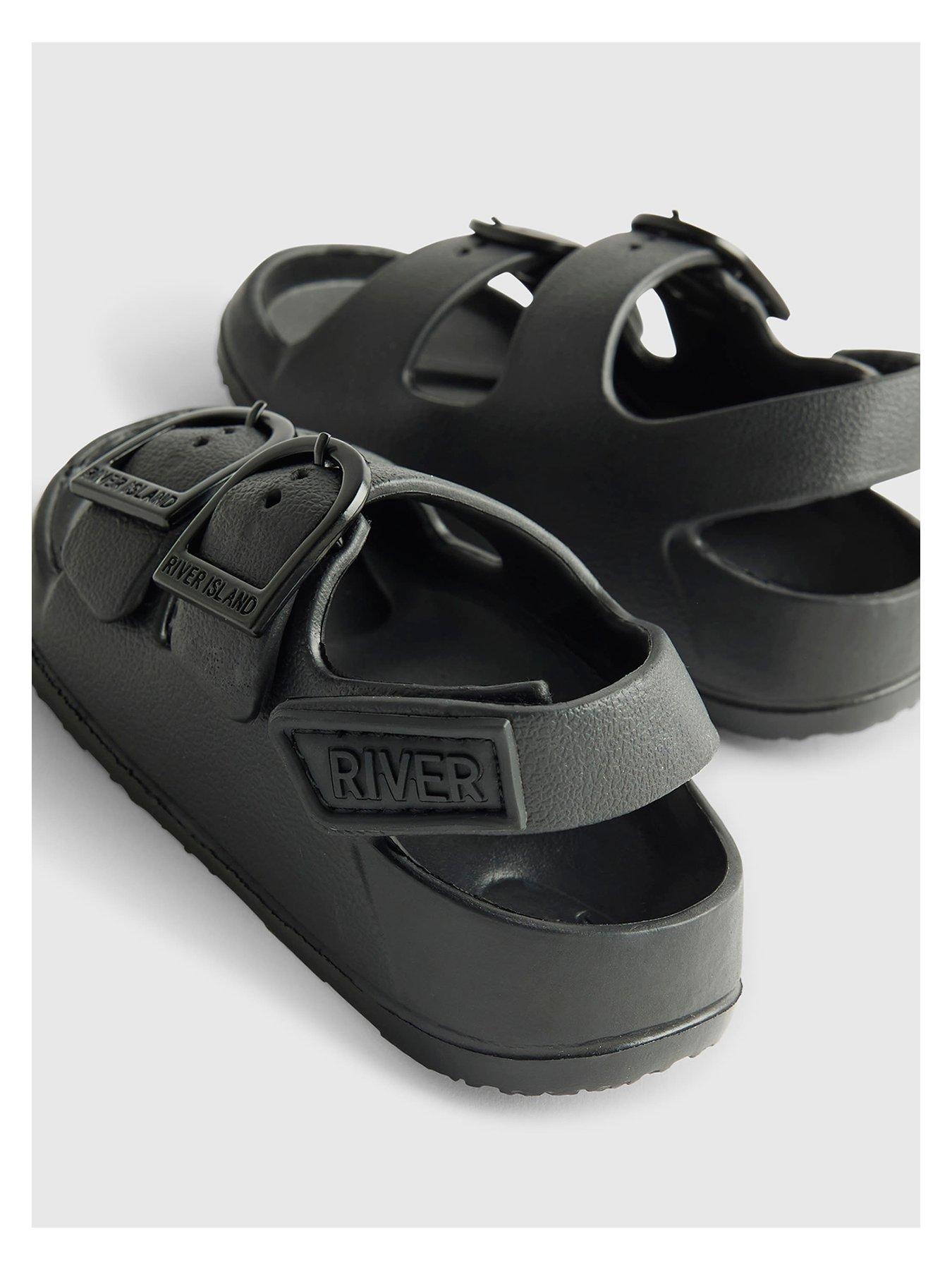 river-island-mini-boys-moulded-double-strap-sliders-blackoutfit