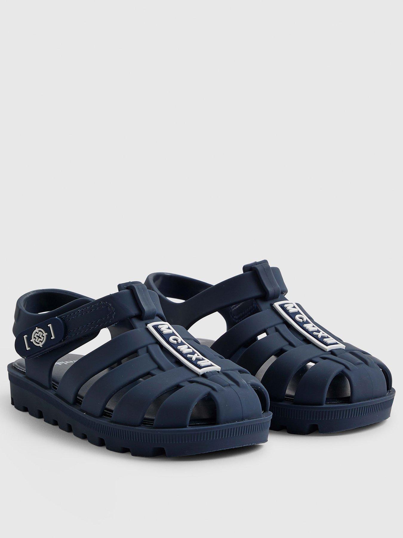 river-island-mini-boys-caged-jelly-sandals-navystillFront