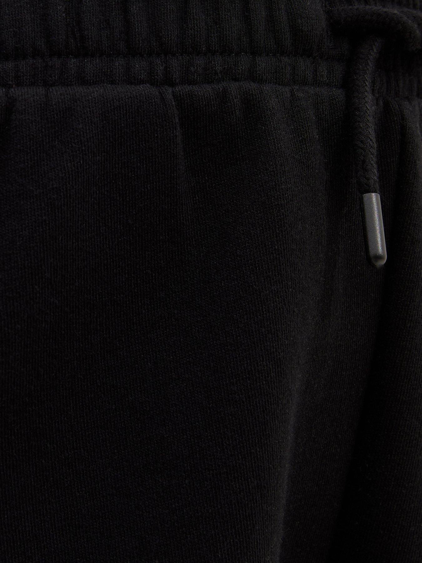 Image 5 of 5 of New Look 915 Girls Drawstring Jogger Shorts - Black