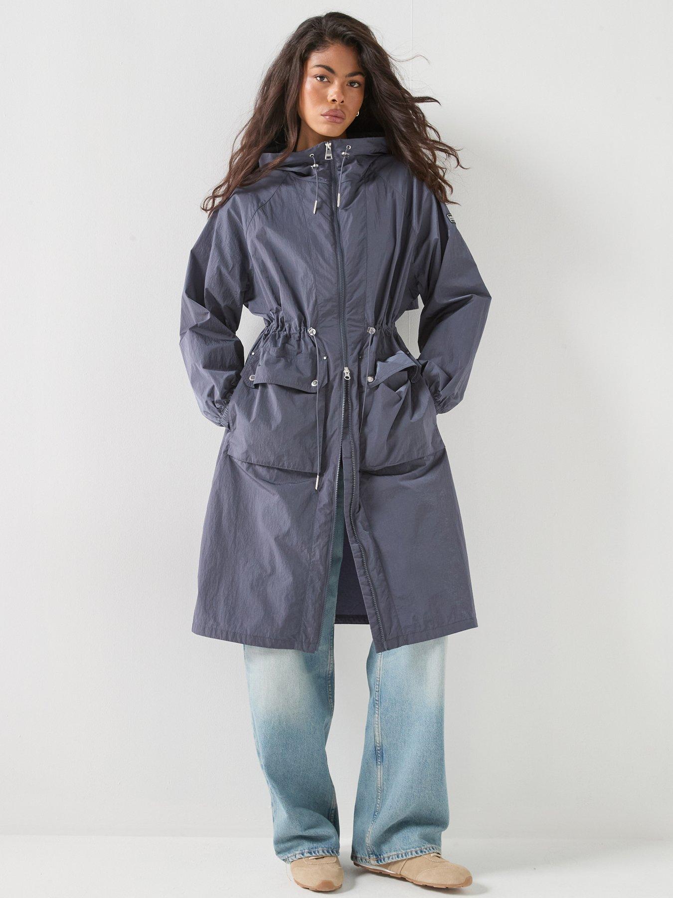 Barbour BIntl Danica Showerproof Jacket - White