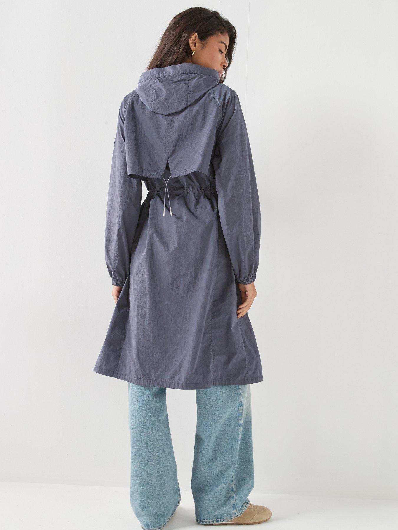 Image 2 of 6 of Barbour BIntl Danica Showerproof Jacket - White