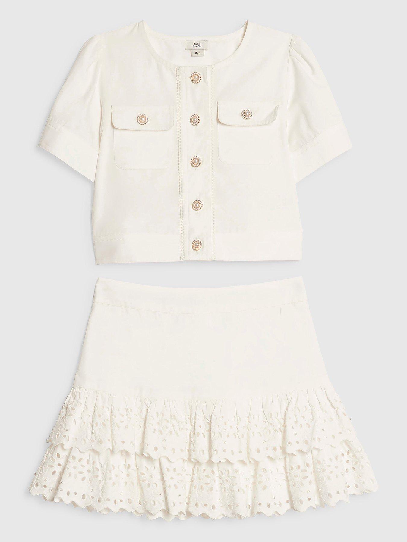 river-island-older-girls-broderie-hem-skirt-set-white